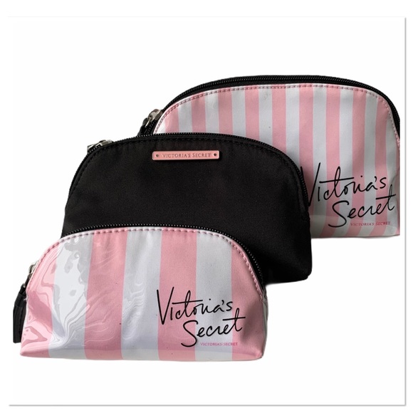 NWT Victoria’s Secret Makeup Bag Three Piece Set - Picture 6 of 9